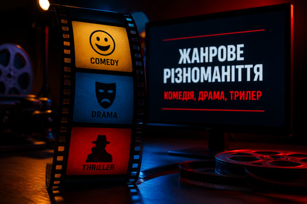 Жанрове різноманіття: комедія, драма, трилер - 1