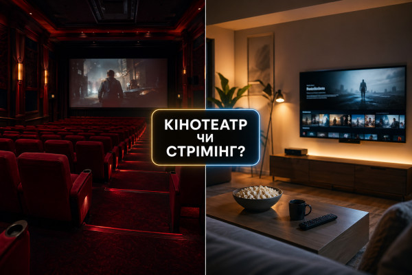 Кінотеатр vs. стрімінгові сервіси: що обрати? - 1