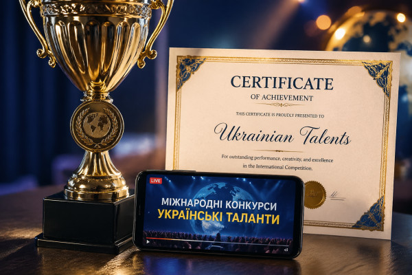 Міжнародні конкурси: українські таланти на світовій арені - 1