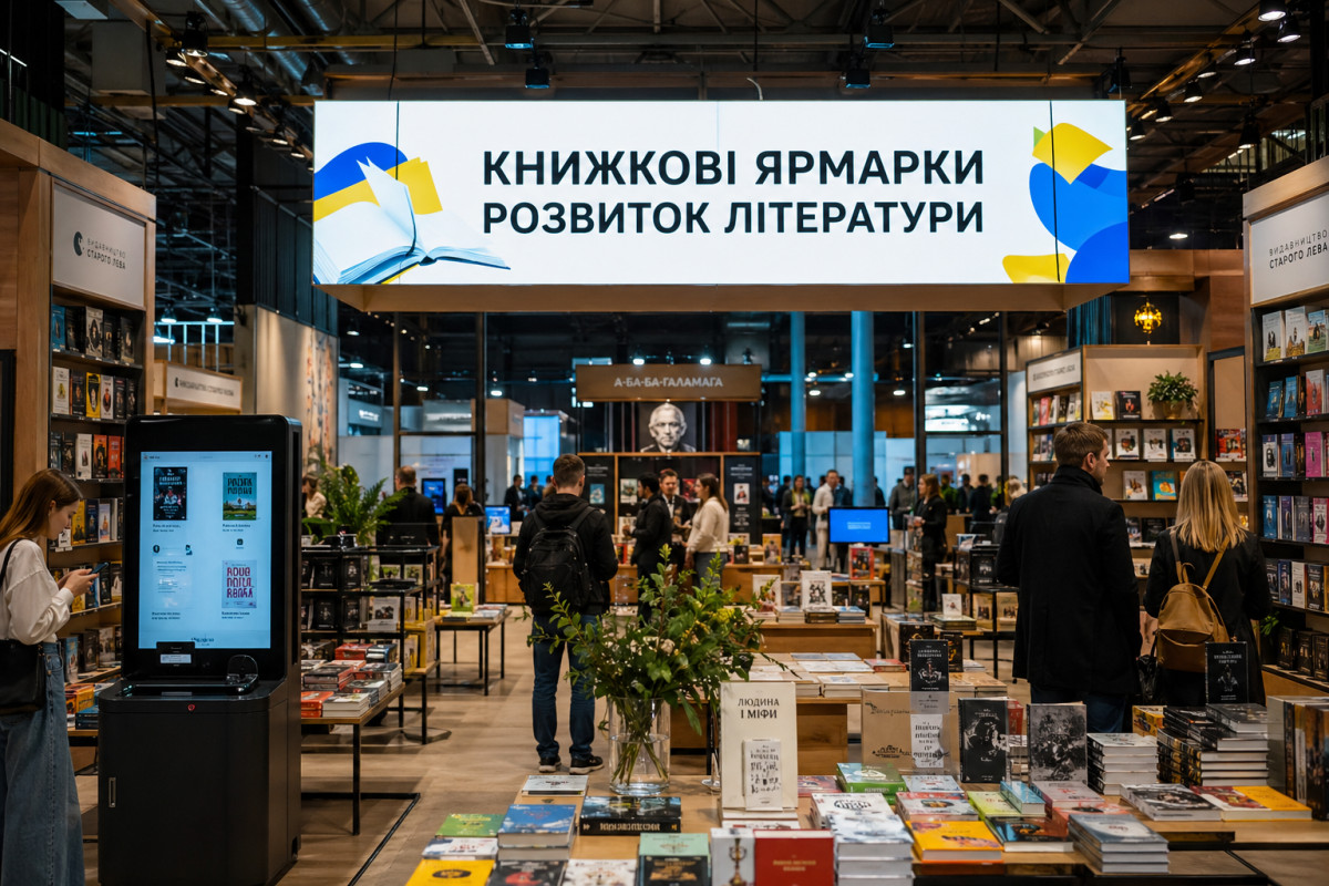 Книжкові ярмарки: платформи для розвитку літератури