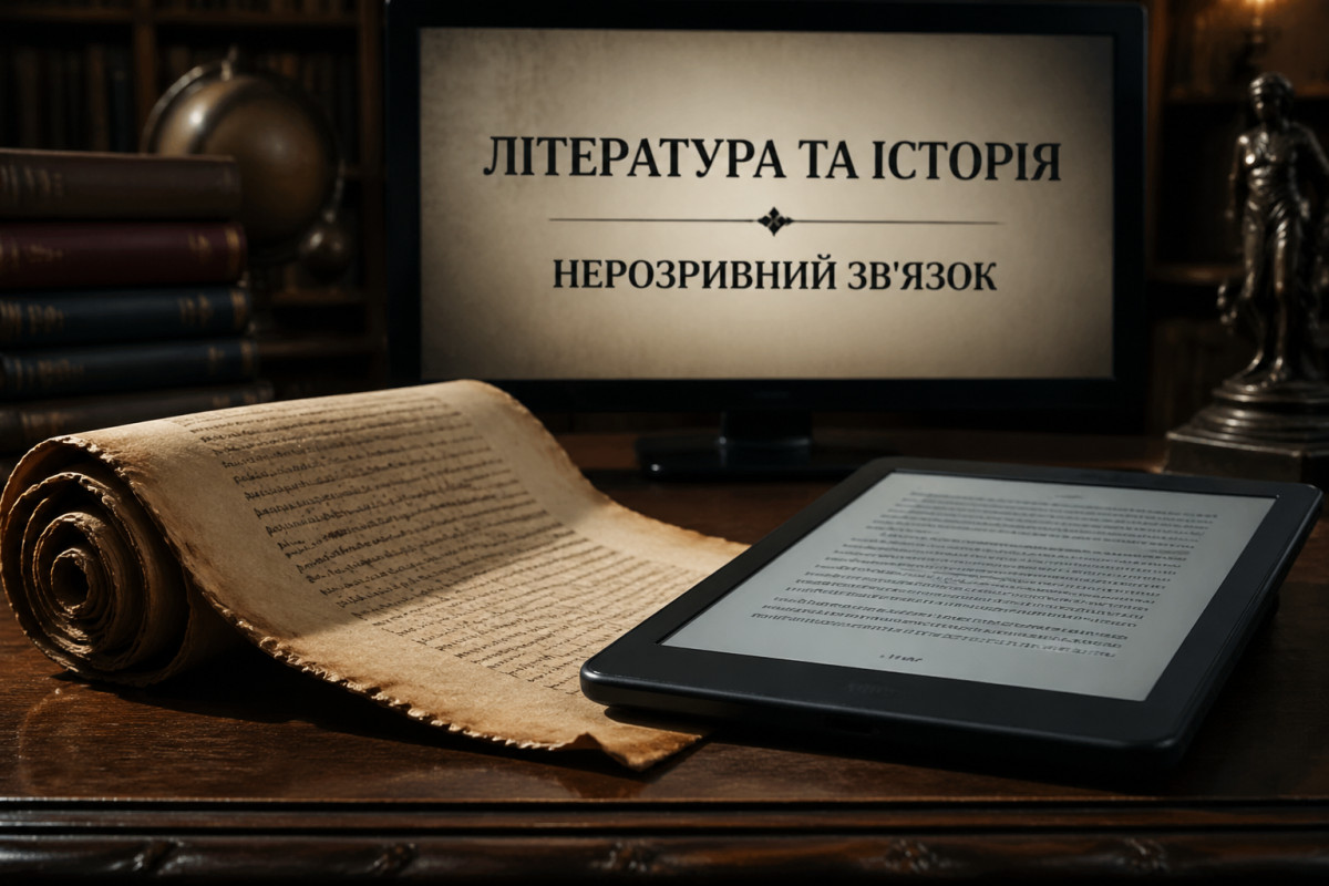 Література та історія: зв'язок, який не можна ігнорувати
