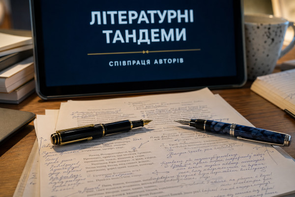 Літературні тандемы: співпраця українських авторів - 1