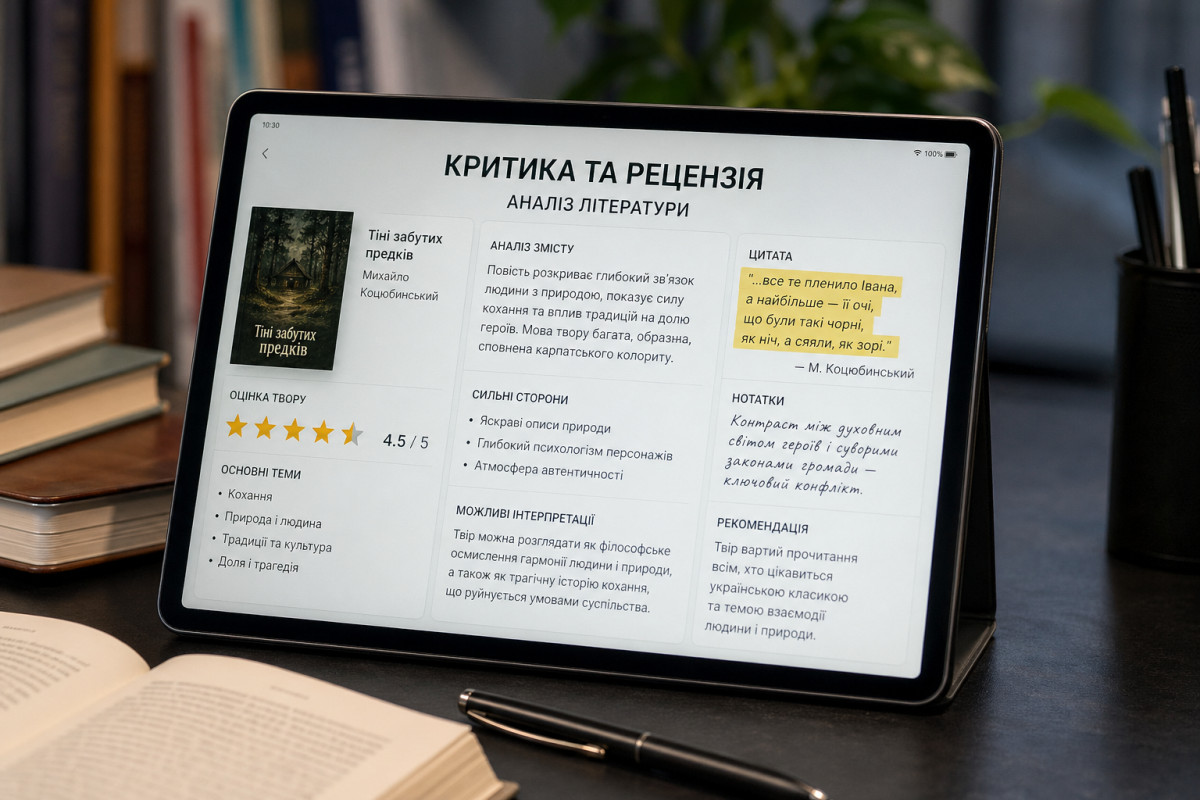 Критика та рецензія: чому це важливо для літератури?