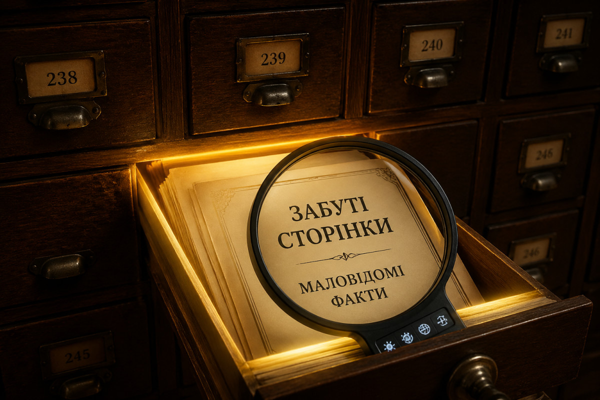 Забуті сторінки: маловідомі факти з історії України