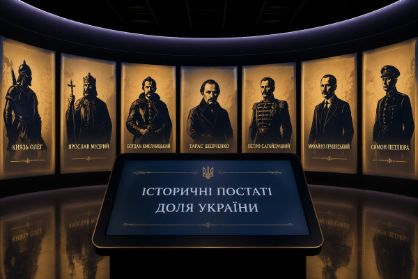 Історичні постаті, які визначили долю України - 1