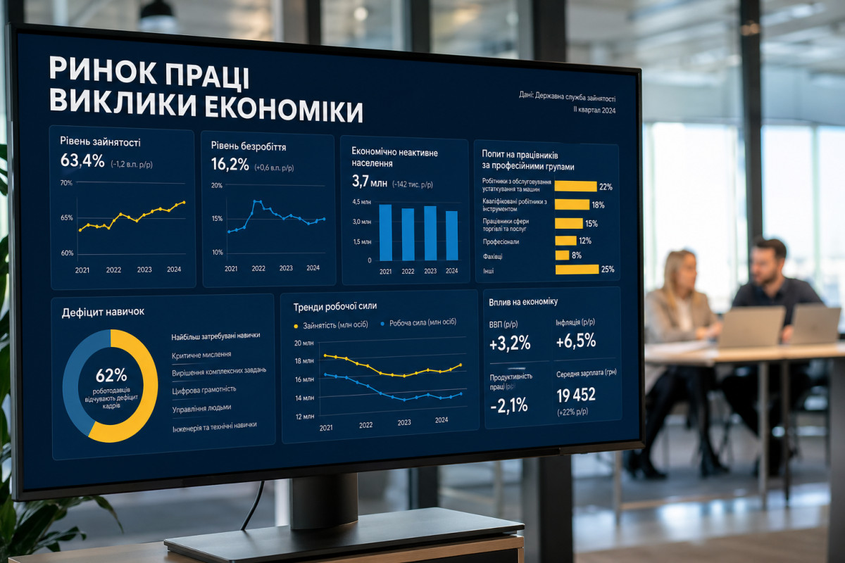 Ринок праці: виклики для економіки України