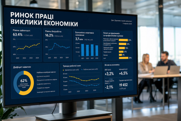 Ринок праці: виклики для економіки України - 1